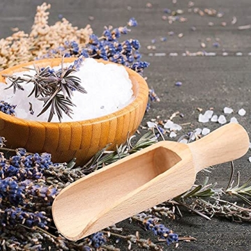 Mr.Woodware Eco-Friendly Wooden Measuring Scoops Set