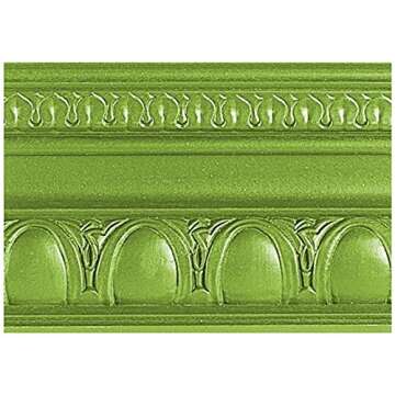 Modern Masters ME70632 Satin Metallic Paint, 32 oz, Green Apple