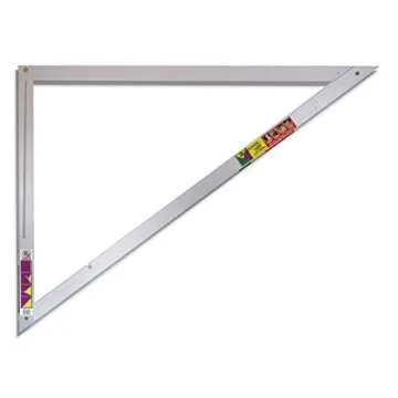 CH Hanson 00345 Heavy Duty Aluminum Folding Layout A-Square - 90° Precision