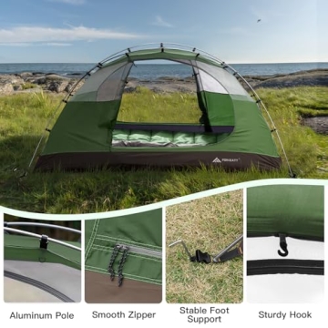 Forceatt Ultralight 2-Person Camping Tent for Outdoor Use