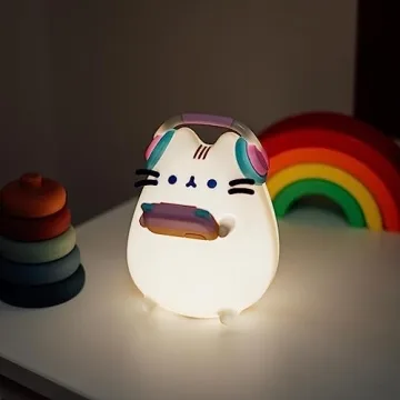 Pusheen Gamer Cat Lamp - Perfect Kids Night Light