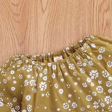 Infant Baby Girls Long Sleeve Romper Cotton Linen Bodysuit Ruffled Jumpsuit Newborn Autumn Outfit Clothes