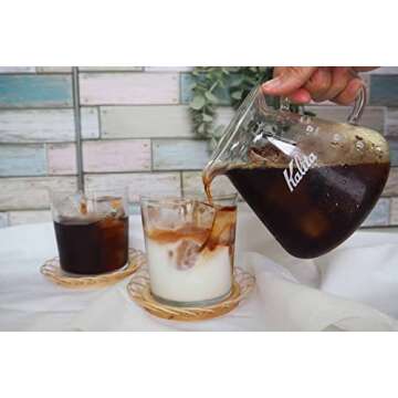 Kalita Coffee Server 500ml Stylish Pour Over Carafe