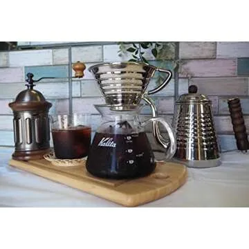 Kalita Coffee Server 500ml Stylish Pour Over Carafe