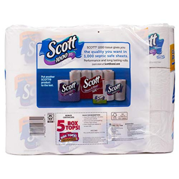 Scott 1000 Toilet Paper 36 Rolls of Quality and Value
