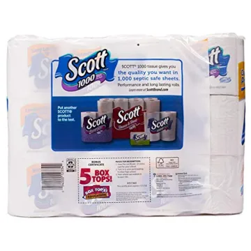 Scott 1000 Toilet Paper 36 Rolls of Quality and Value