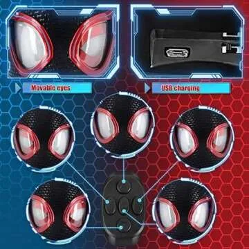 VKW Electric Spider Superhero Role-Playing Mask Toy