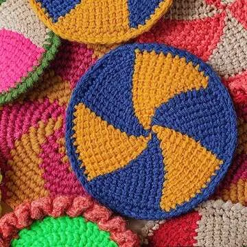 Tunisian Crochet Book: 61 Patterns with Tutorials