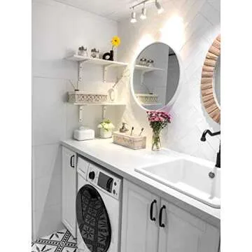 Mkono Macrame Storage Baskets Set of 2 for Chic Organization