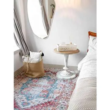 Mkono Macrame Storage Baskets Set of 2 for Chic Organization