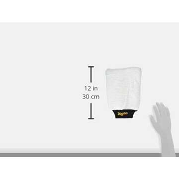Meguiar's X32 Microfiber Wash Mitt, Super-Thick Reusable Wash Mitt for Ultimate Finish