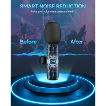 Wireless Lavalier Microphone for iPhone & iPad