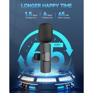 Wireless Lavalier Microphone for iPhone & iPad