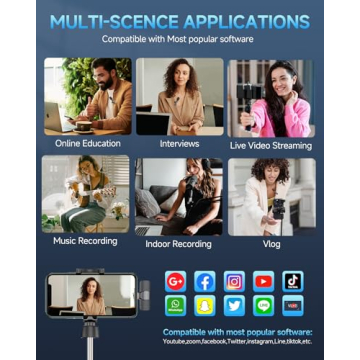 Wireless Lavalier Microphone for iPhone & iPad