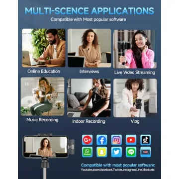 Wireless Lavalier Microphone for iPhone & iPad