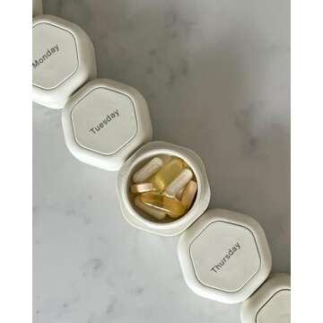 Cadence Pill Case Set - Magnetic Travel Capsules for Daily Use