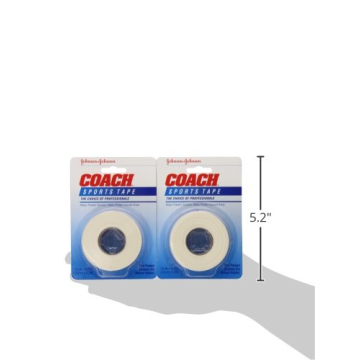 Johnson & Johnson Coach Sports Tape for Athletes and Active Lifestyles