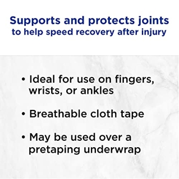 Johnson & Johnson Coach Sports Tape for Athletes and Active Lifestyles