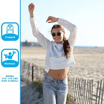 Global Blank Cropped Jacket - Stylish Windbreaker for Women