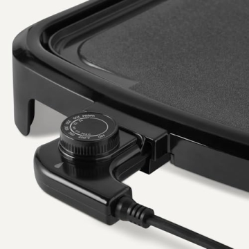 Amazon Basics Electric Griddle with Nonstick Ceramic Coating