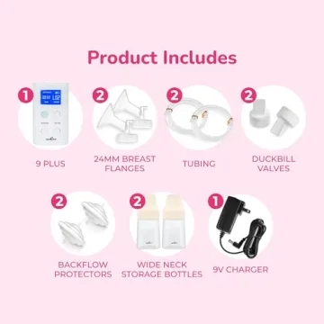 Spectra 9 Plus Portable Electric Breast Pump for Moms