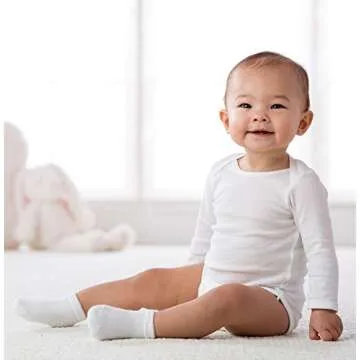 Gerber Baby Side-Snap Mitten-Cuff Shirts for 0-3 Months