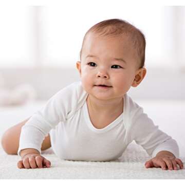 Gerber Baby Side-Snap Mitten-Cuff Shirts for 0-3 Months