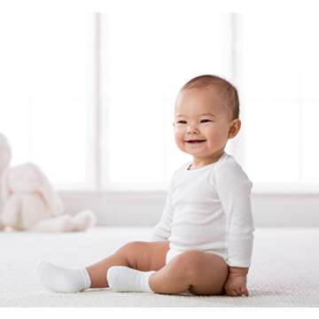 Gerber Baby Side-Snap Mitten-Cuff Shirts for 0-3 Months