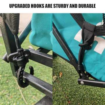 MAMIKO Cargo Net for Utility Folding Wagon, Garden Cart, Folding Trolley Cart, Beach Cart, Made of Heavy-Duty Elastic Nylon net 24"X35.5"