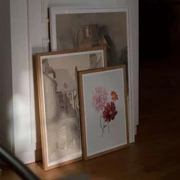 Vintage Art Prints Cottagecore Decor - Set of 5 Neutral Aesthetic Wall Art