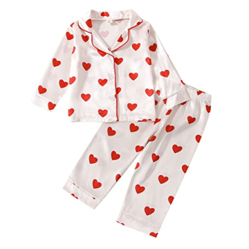 Toddler Satin Pajamas Set for Stylish Cozy Sleepwear