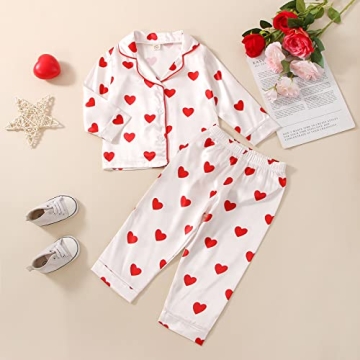 Toddler Satin Pajamas Set for Stylish Cozy Sleepwear