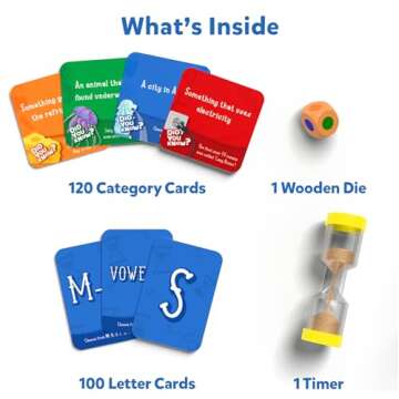 Skillmatics Rapid Rumble - Fast-Paced Board Game for Kids, Teens & Adults, Fun for Family Game Night & Educational Toy, Quick-Thinking Card Game, Gift for Ages 6, 7, 8, 9 & Up