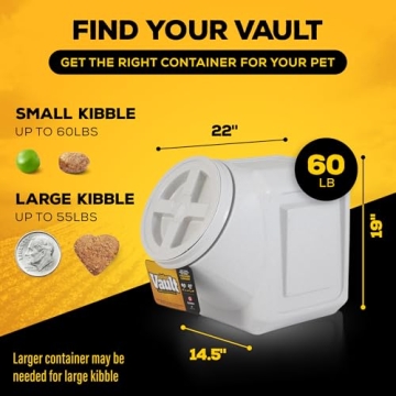 Gamma2 Vittles Vault Stackable Dog Food Storage Container