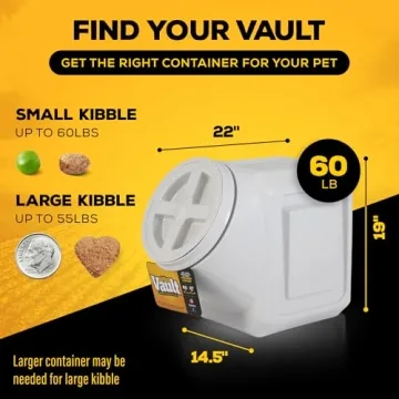 Gamma2 Vittles Vault Stackable Dog Food Storage Container