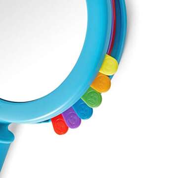 hand2mind See My Feelings Mirror, Play Therapy Toys, Mindfulness for Kids, Emotional Regulation for Kids, Social Emotional Learning Activities, Calm Down Corner Supplies, Calming Corner (Set of 1)