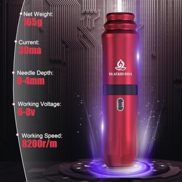 Blackbudda Tattoo Kit for Beginners and Pros - Complete Set