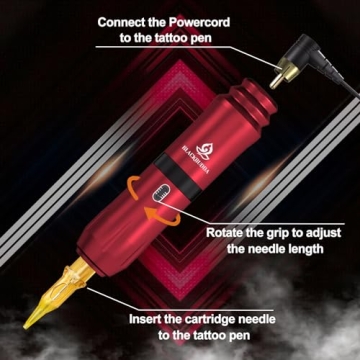 Blackbudda Tattoo Kit for Beginners and Pros - Complete Set