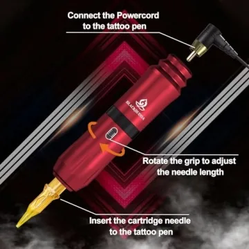 Blackbudda Tattoo Kit for Beginners and Pros - Complete Set