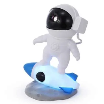 Tomvorks 4K HD Star Projector Galaxy Light, Astronaut Galaxy Projector for Bedroom, 13 Sky Movie Dis...
