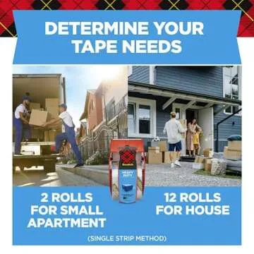 Scotch Heavy Duty Packaging Tape - Reliable for Moving & Shipping