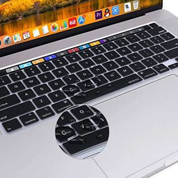 MOSISO Keyboard Cover for MacBook Pro - Silicone Protection