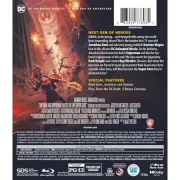 Batman & Superman: Battle of the Super Sons Blu-ray