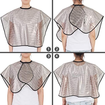 Waterproof Hair Dye Cape for Stylists & Makeup Lovers