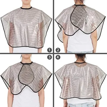 Waterproof Hair Dye Cape for Stylists & Makeup Lovers