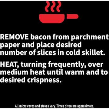 Hormel Black Label Fully Cooked Bacon,10.5 Ounce (Pack of 1)