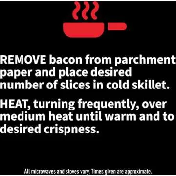 Hormel Black Label Fully Cooked Bacon,10.5 Ounce (Pack of 1)