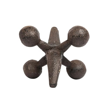 Retro Cast Iron Jack Figurine for Vintage Home Decor