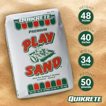 Quikrete Sandbox Play Sand for Kids and Projects - 50lbs
