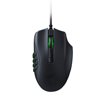 Razer Naga X Wired MMO Gaming Mouse: 18K DPI Optical Sensor - 2nd-gen Optical Switch - Chroma RGB Li...
